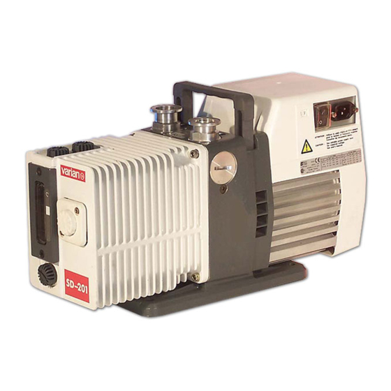 Varian SD-91 Instruction Manual