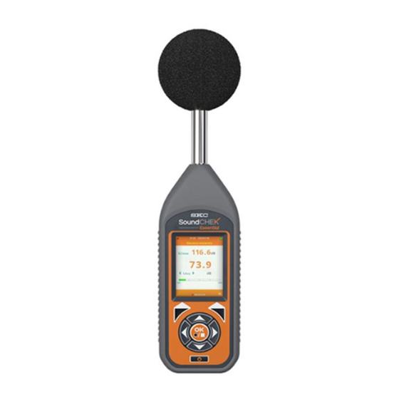 SKC SoundCHEK 702 Series Operating Instructions Manual