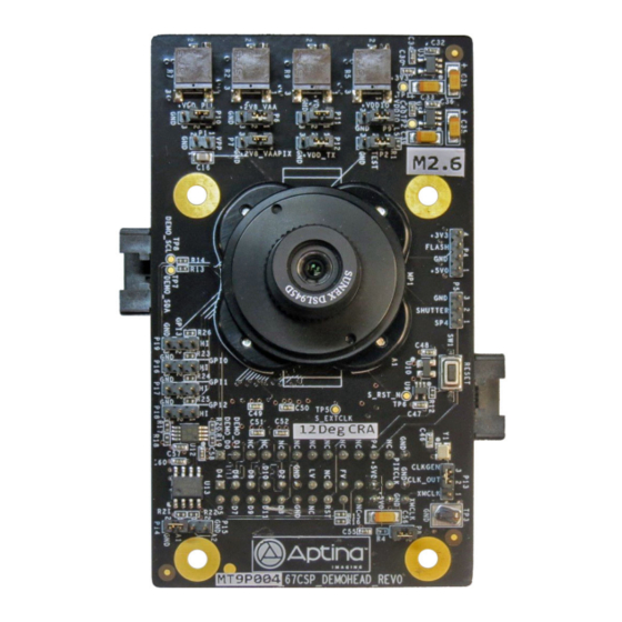 ON Semiconductor MT9P004EBMSTCBH-GEVB User Manual