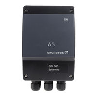 Grundfos CIU 501 Installation And Operating Instructions Manual
