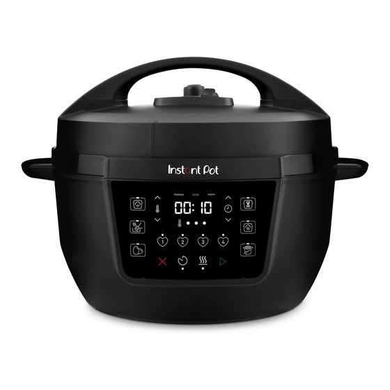 Instant POT XL Getting Started Manual