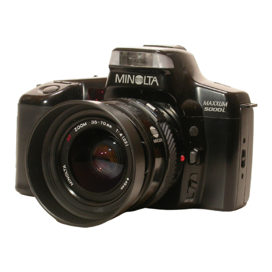 Minolta MAXXUM 5000I - MANUAL 2 Manual