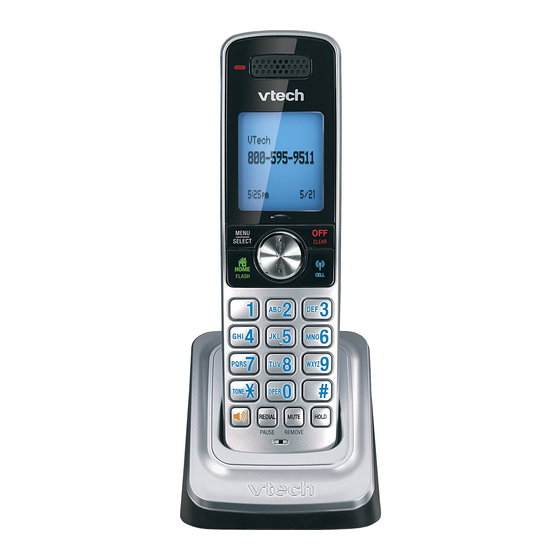 Vtech Five Handset Expandable Cordless Phone System with BLUETOOTHA Wireless Technology Manuals
