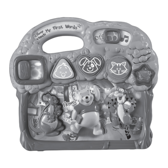 VTech Winnie the Pooh My First Words User Manual