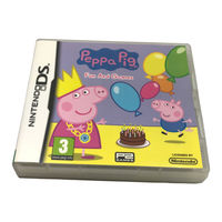 Nintendo Peppa Pig Instruction Booklet