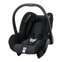 Maxi-Cosi Citi Side Protection System Instructions For Use & Warranty