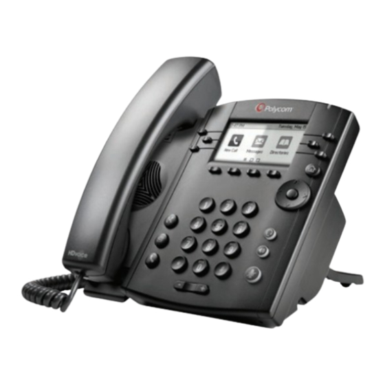 Polycom VVX 310 Quick Start Manual