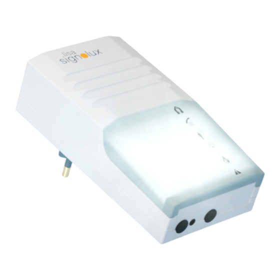 HumanTechnik signolux plug-in receiver User Manual