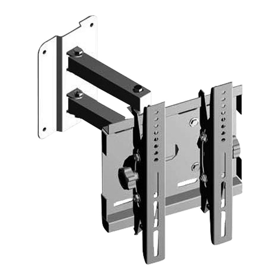 Pyle Cantilever Bracket PSW115 Installation Manual