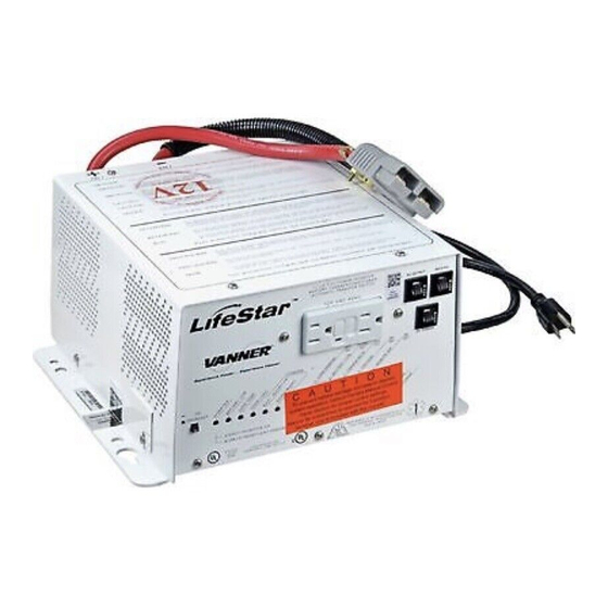 Vanner LIFESTAR 20-1050CUL-DC Owner's Manual