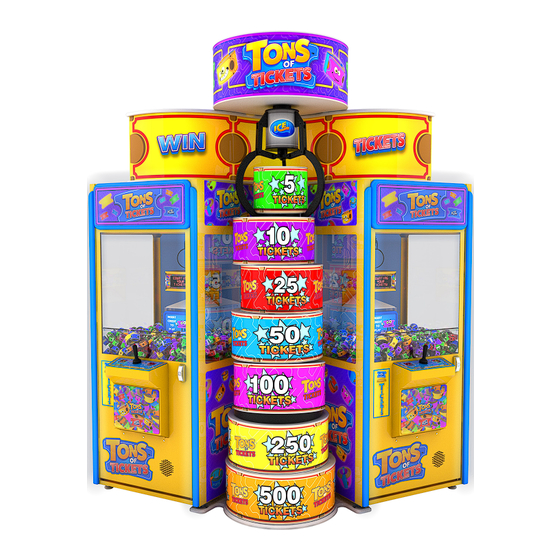 Innovative Concepts in Entertainment Tons Of Tickets Service Manual