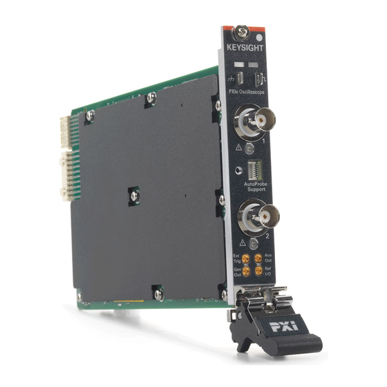 Keysight M9241A Startup Manual