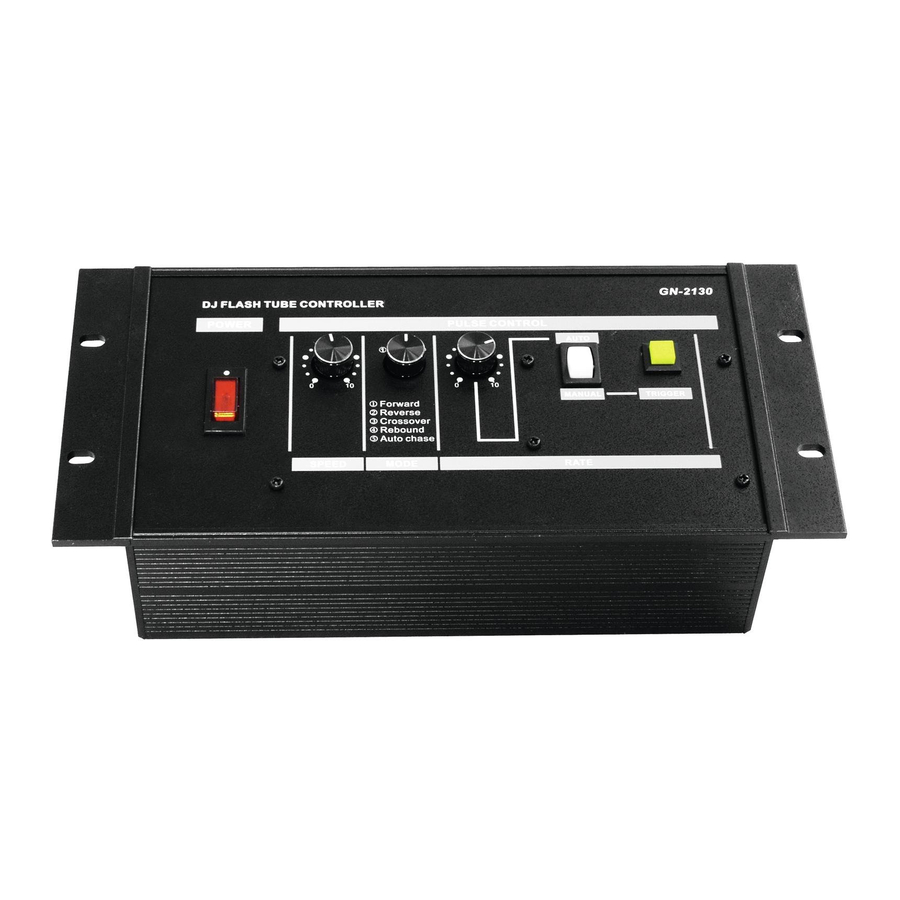 EuroLite FLASHLIGHT DJ-CONTROLLER Operating Instructions Manual