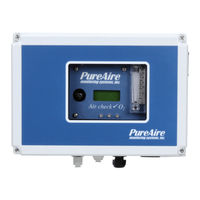 PureAire Monitoring Systems 99156 Instruction Manual