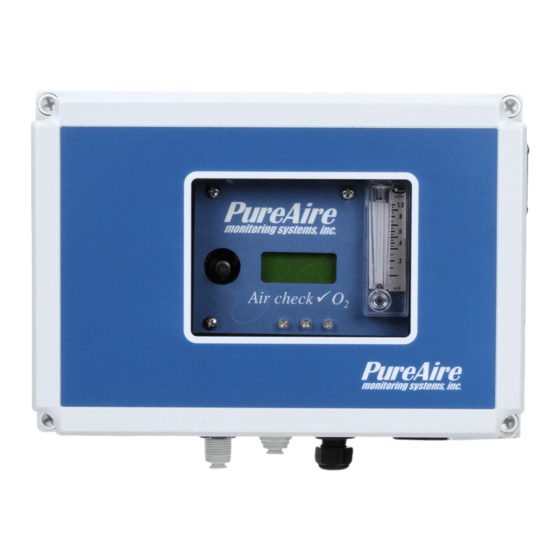 PureAire Monitoring Systems Air Check Instruction Manual