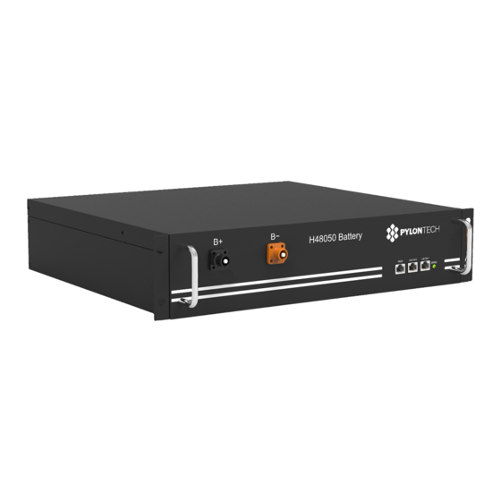 Pylon Technologies PowerCube-X1 Product Manual