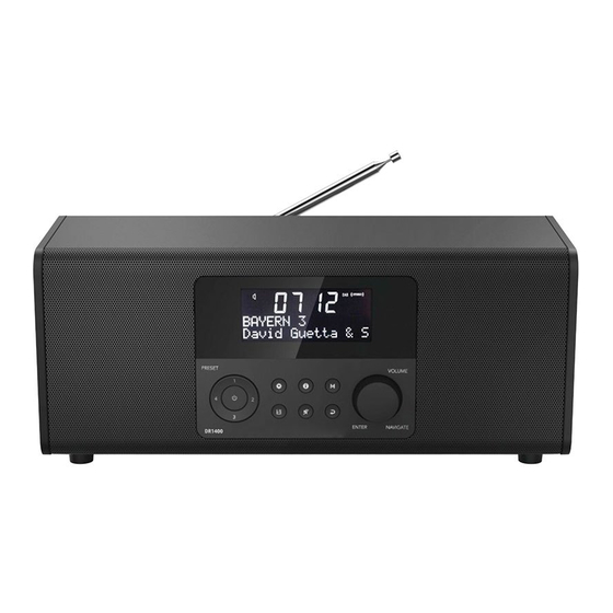 Hama DR1400 Quick Manual