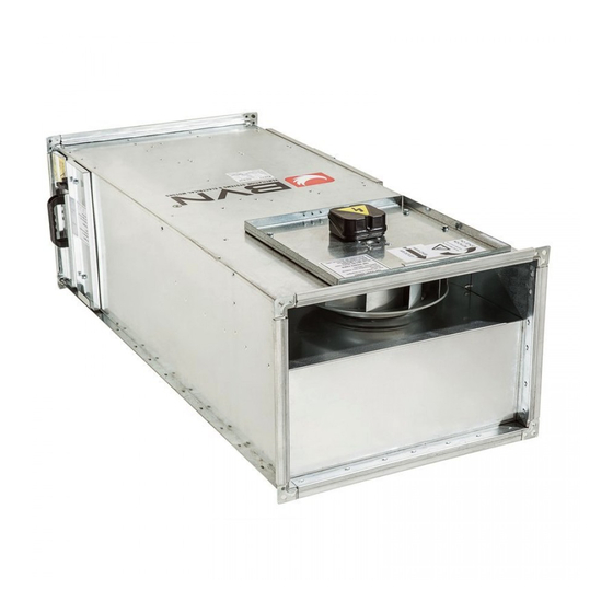 User Manuals: BVN BSH 40-25 Shelter Ventilation Unit