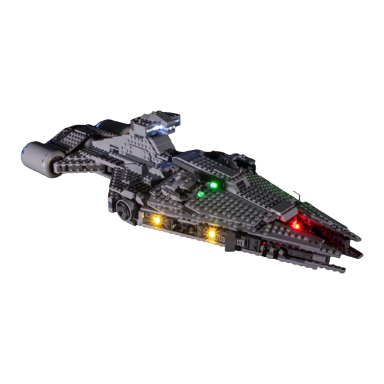 LIGHT MY BRICKS LEGO IMPERIAL LIGHT CRUISER 75315 LIGHT KIT Installation Manual