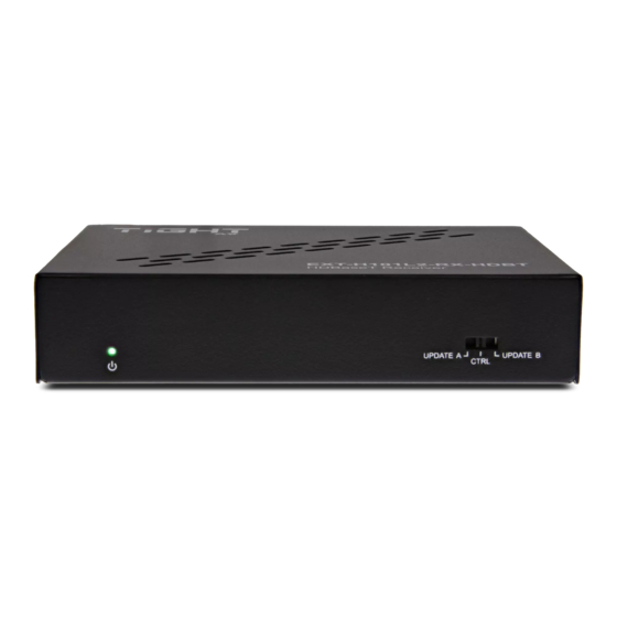 TiGHT AV EXT-H101L2-RX-HDBT Manuals