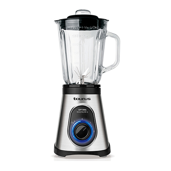 User Manuals: Taurus Optima Magnum 6 Blender