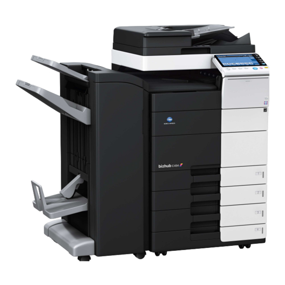 Konica Minolta bizhub c554 User Manual