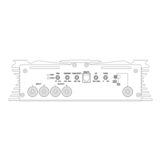 Crescendo audio BC2000D Owner's Manual