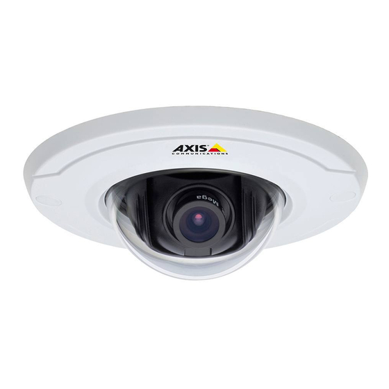 Axis M3014 Installation Manual