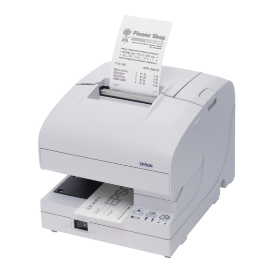 Epson TM-J7100 Developer's Manual