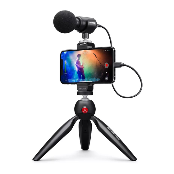 Shure MV88+ Manual