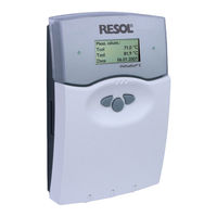 Resol DeltaSol E Manual