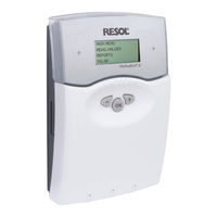 Resol DeltaSol E Mounting, Connection, Operation