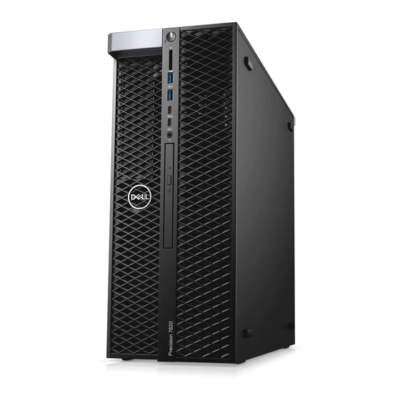 Dell Precision 7820 Tower Owner's Manual