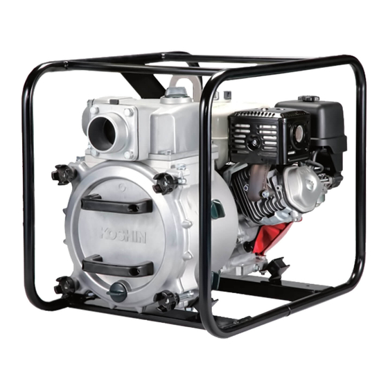 Koshin KTH-S Series Operating Instructions & Parts Manual
