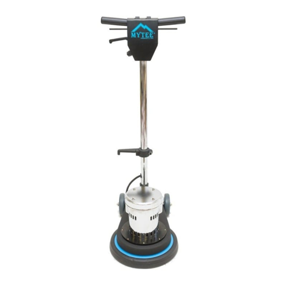 User Manuals: Mytee UltraGlide RD-13 Machine Buffer