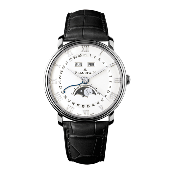 Blancpain Villeret QUANTIEME COMPLET 6654 Manual