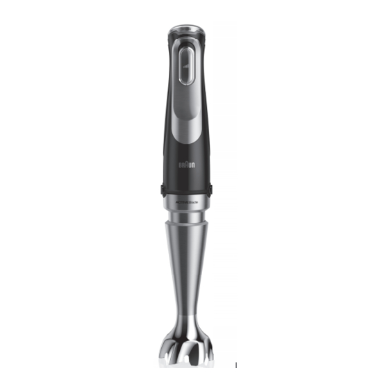 Braun MultiQuick 9 HB901AI Manual