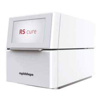 Rapid Shape RS cure Quick Start Manual