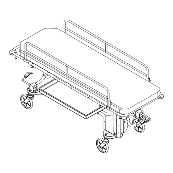Stryker Medical 700 Transport Gurney Operation And Maintenance Manual