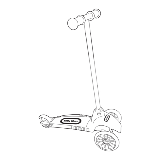 Little Tikes Learn to Turn 640094M Instruction Manual