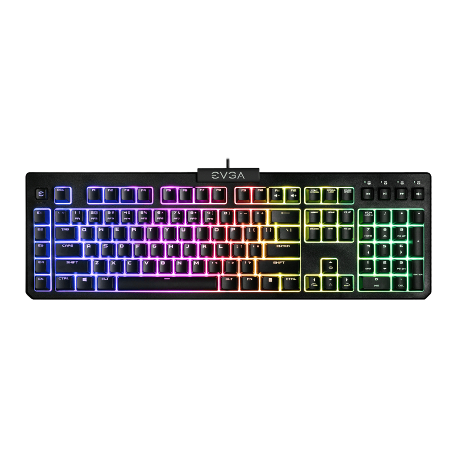 EVGA Z12 - Keyboard Manual