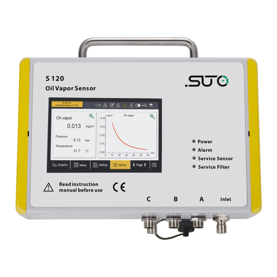 SUTO iTEC S120-Ambient Instruction And Operation Manual