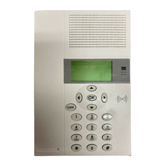 Bticino 3500 User Manual
