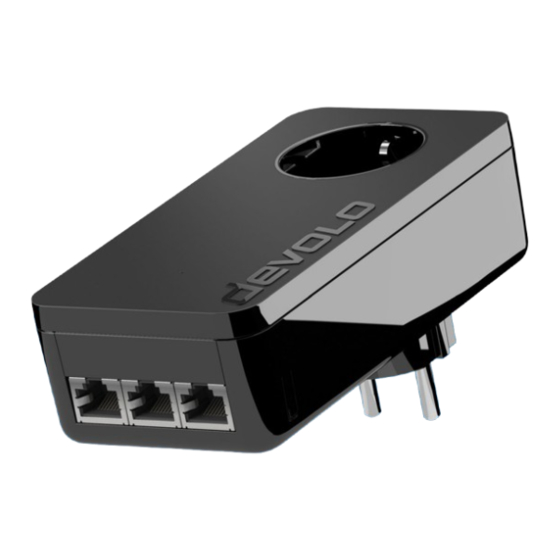 Devolo dLAN pro 1200+ triple Manual