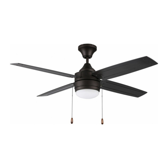 User Manuals: Litex AK52BNK4L Ceiling Fan