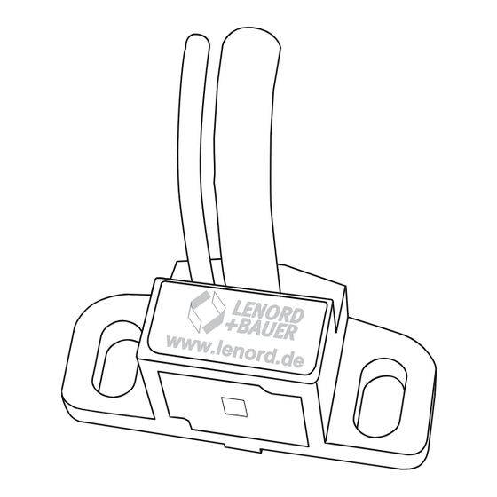 Lenord+Bauer SensorLine MiniCoder GEL 2442 Manuals