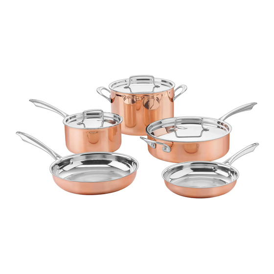 Cuisinart Copper Series Use And Care Manual