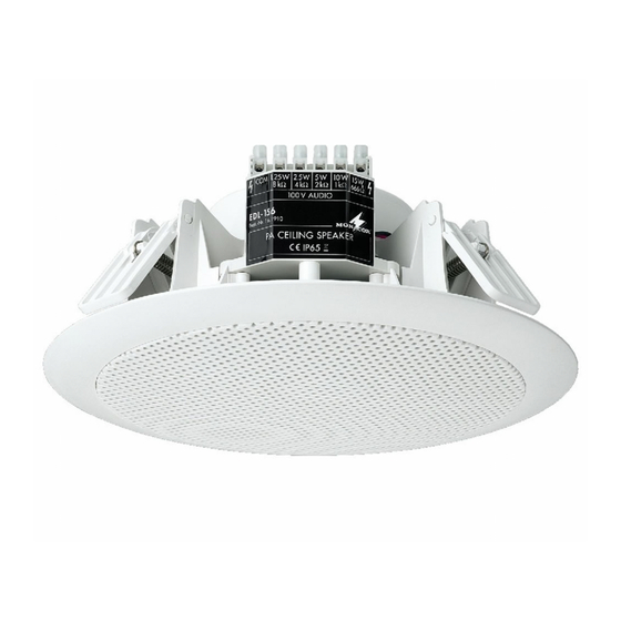 Monacor EDL-156 Manual