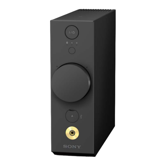 Sony TA-CA1 Service Manual