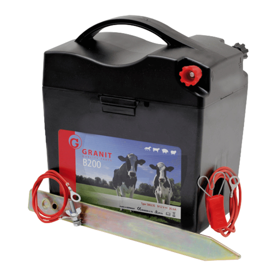 Granit B200 Instruction Manual